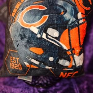 Chicago Bears Velvet Pillow